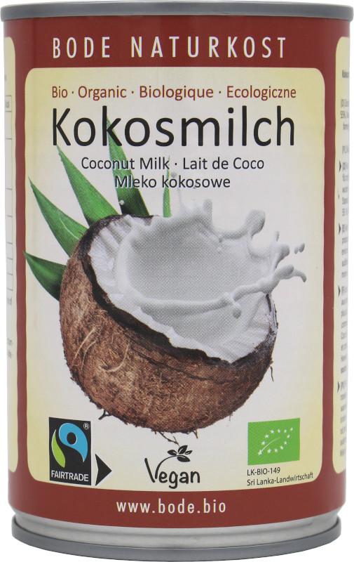 Lait de coco biologique et équitable 12x400ml (Disponibilité prévue vers la fin mai)