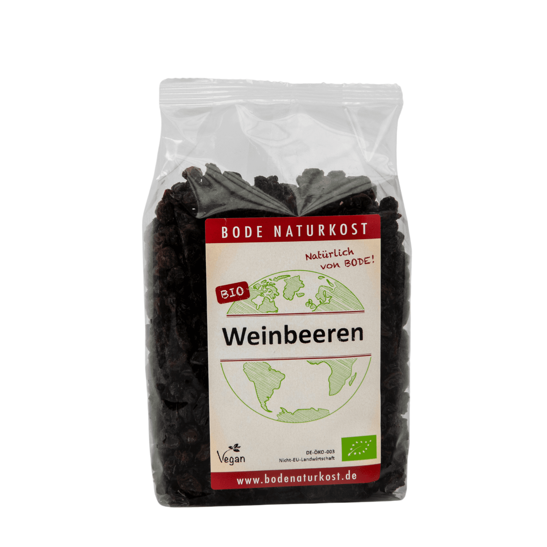 Raisins de vin bio 6x500g