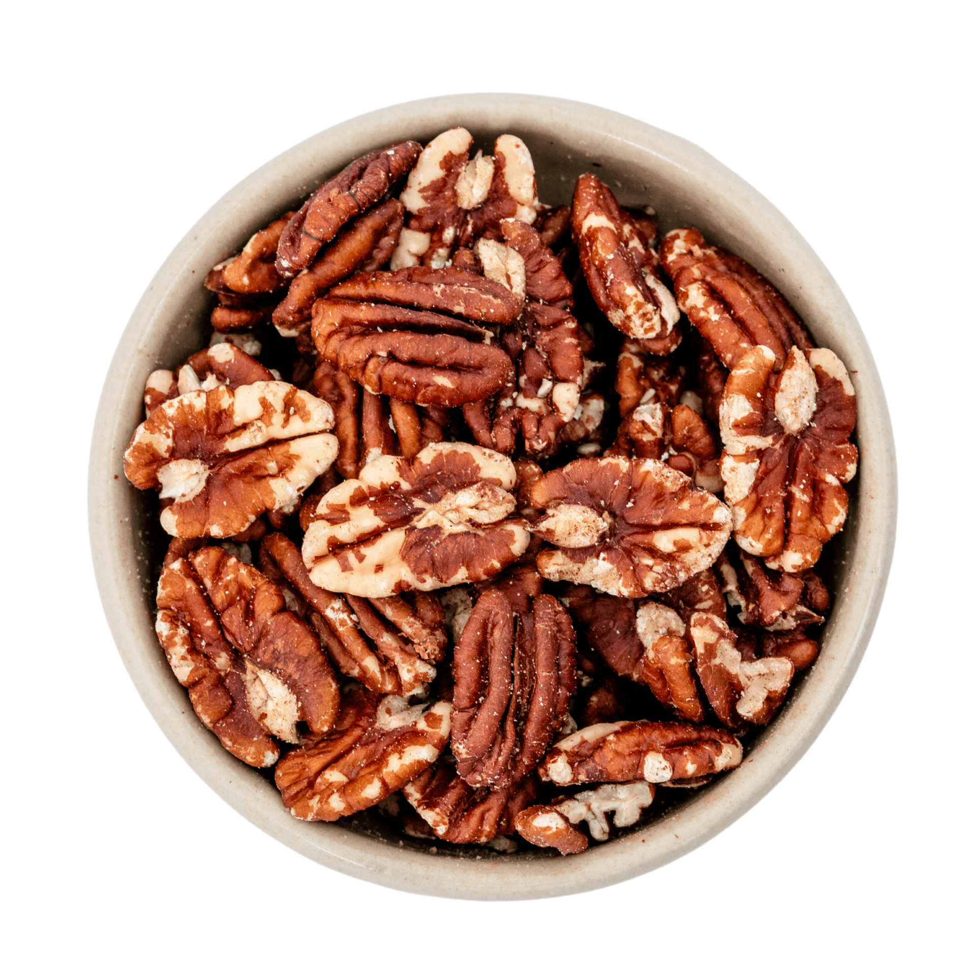 Noix de pécan moitiés biologiques 13.61kg