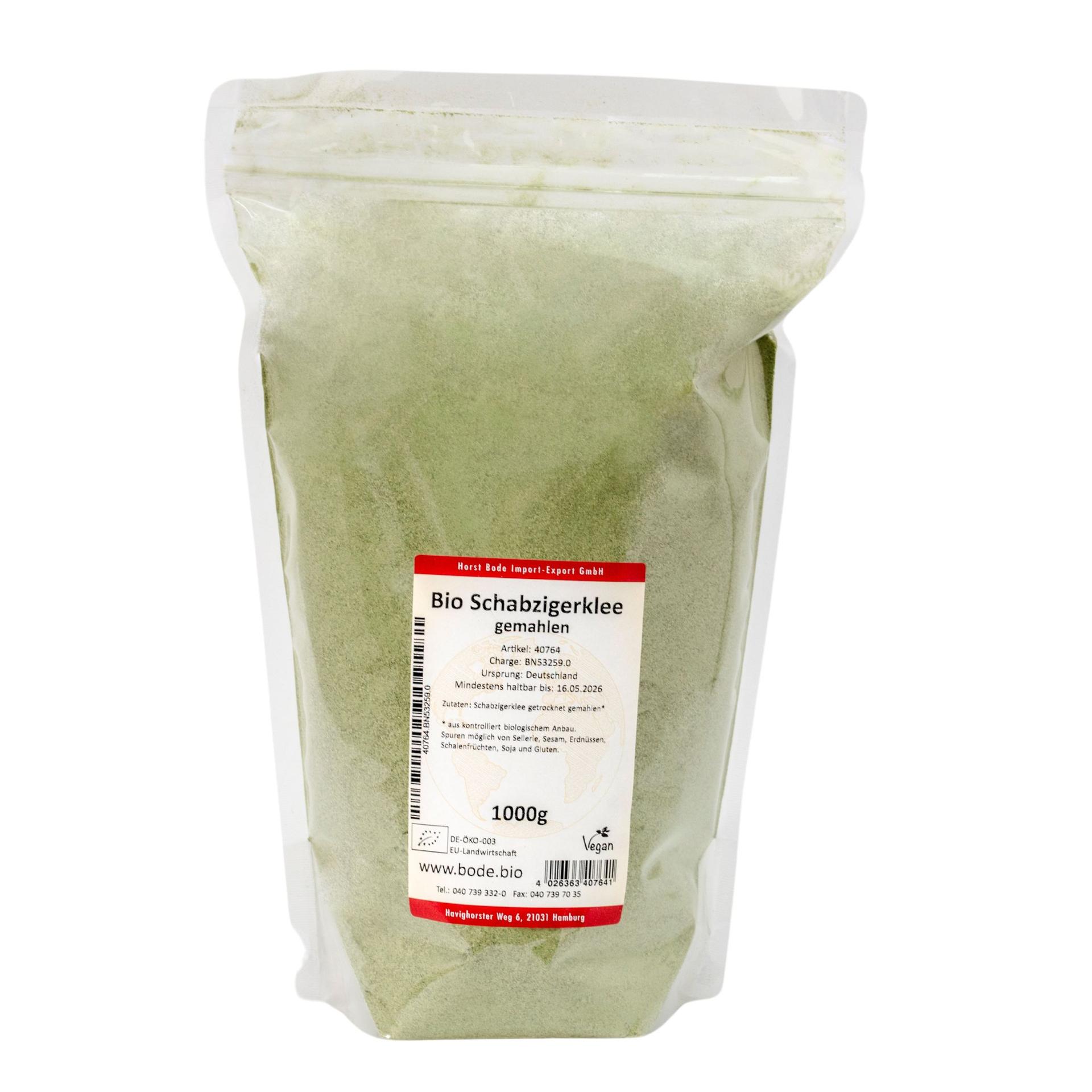 Schabziger moulu bio 1kg