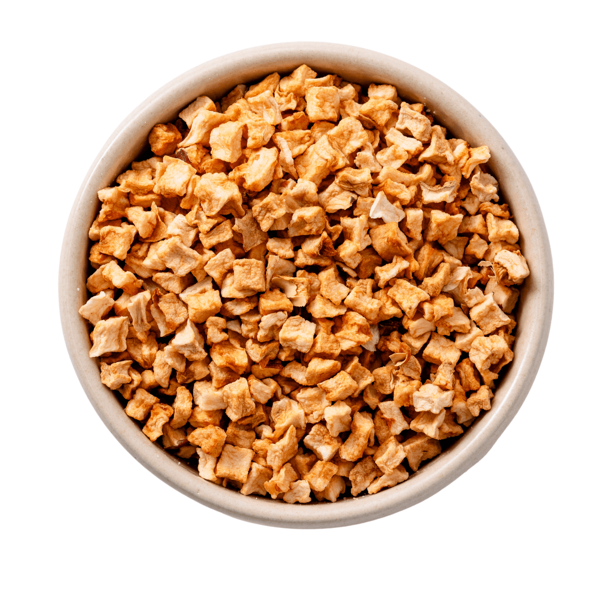 Dés de pomme bio 5-10mm sans peau 21kg