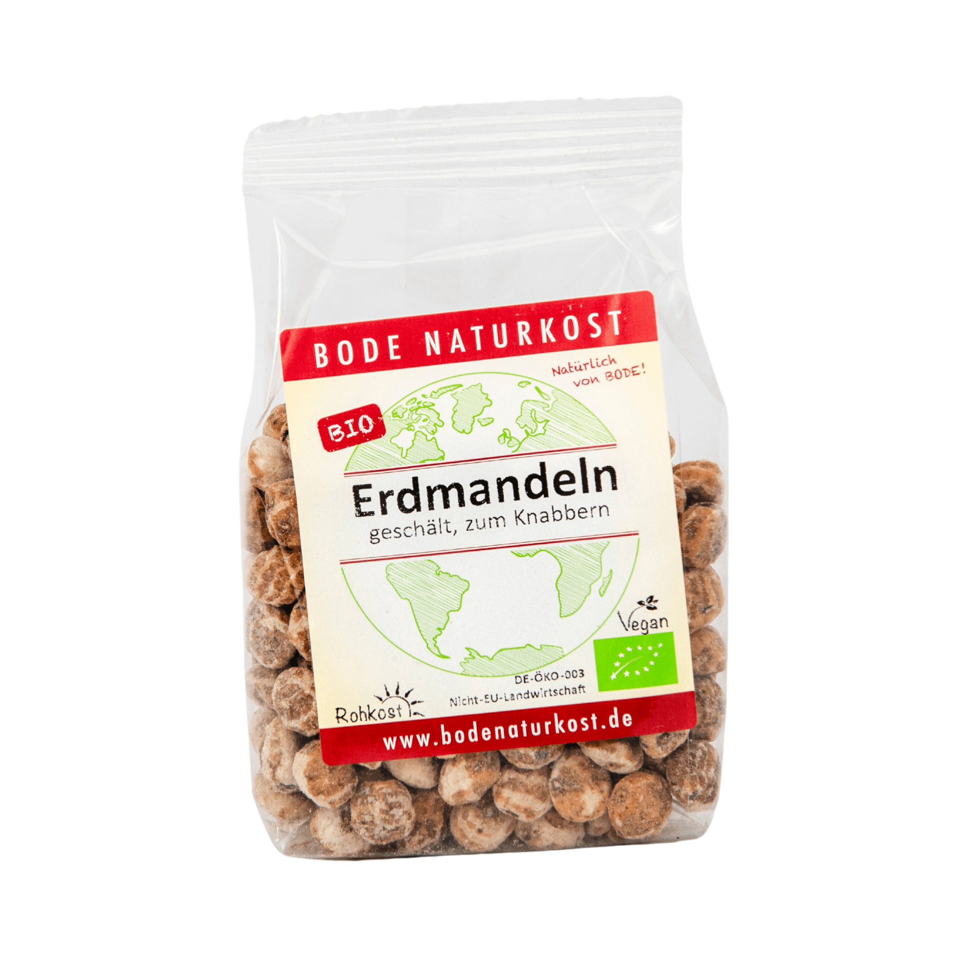 Amandes de terre épluchées bio "à grignoter" 6x150g