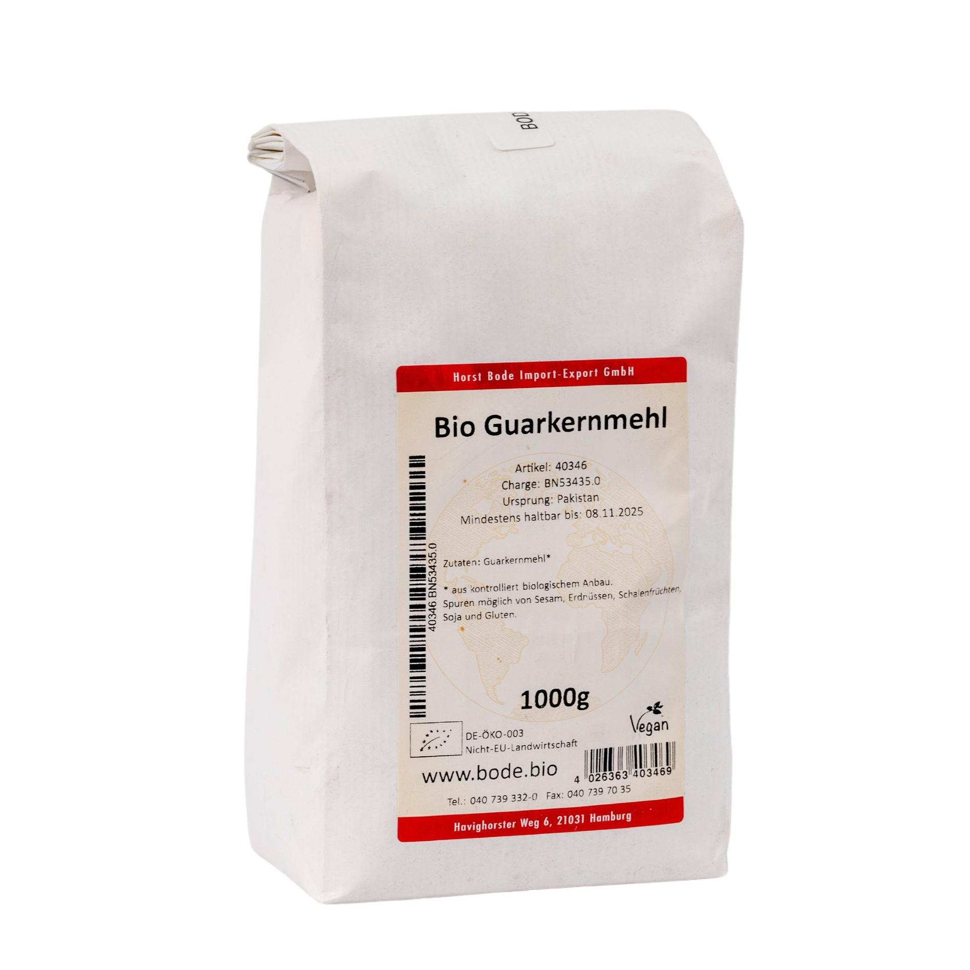 Farine de graines de guar bio 1kg