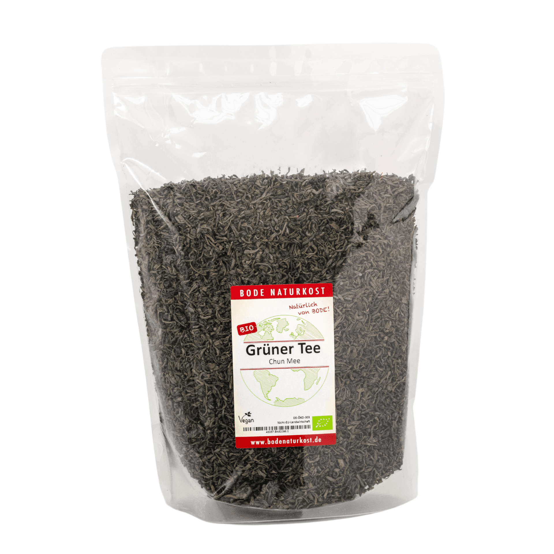 Thé vert Chine Chun Mee Biologique 1kg