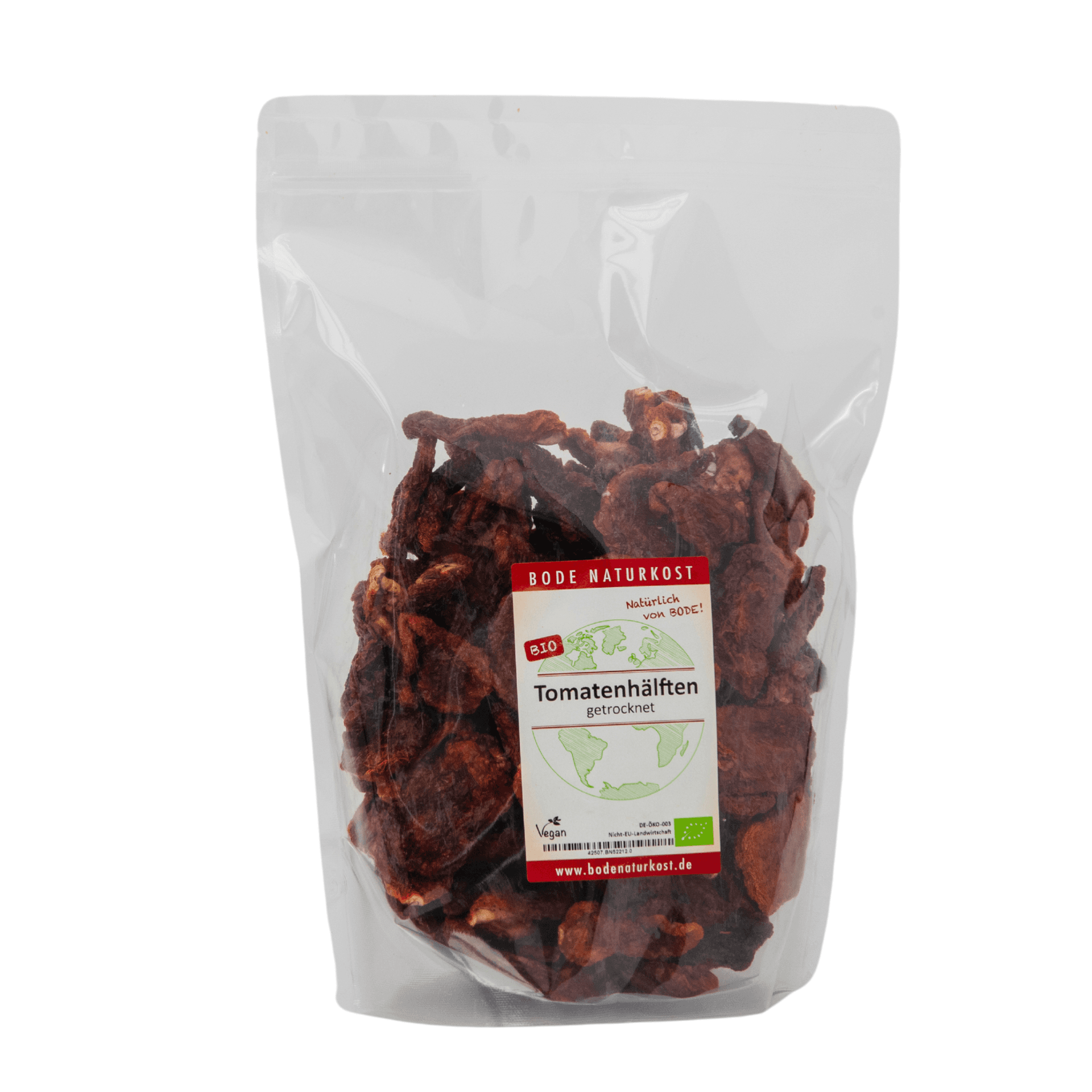 Moitiés de tomates séchées bio 1kg