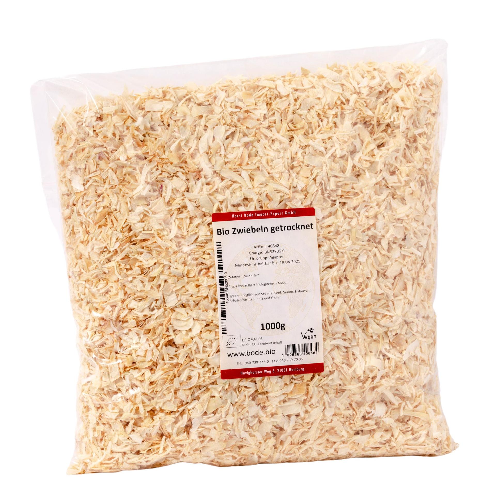 Oignons croustillants séchés bio 1kg