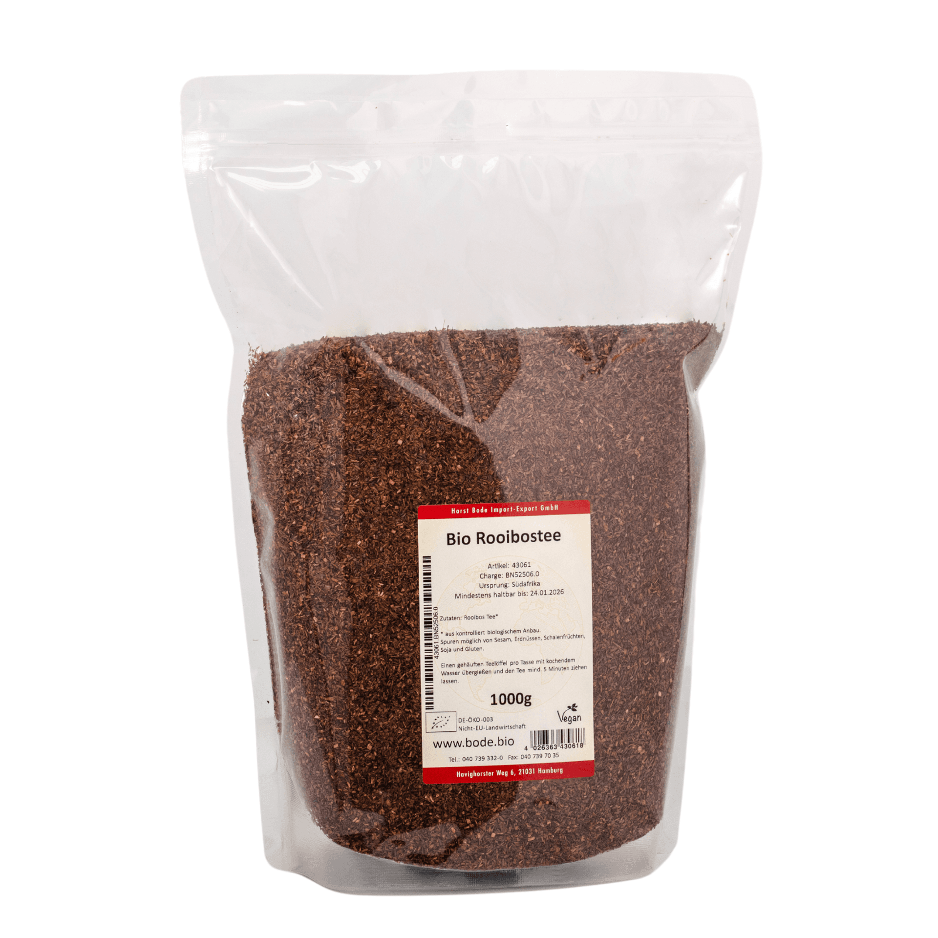 Thé Rooibos Coupe fine Bio 1kg