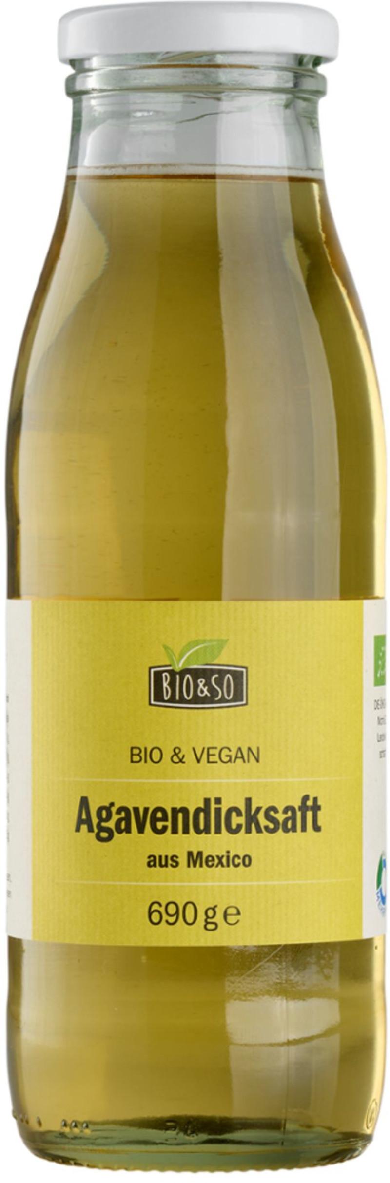 Sirop d'agave bio Biologique&Solidaire 12x690g