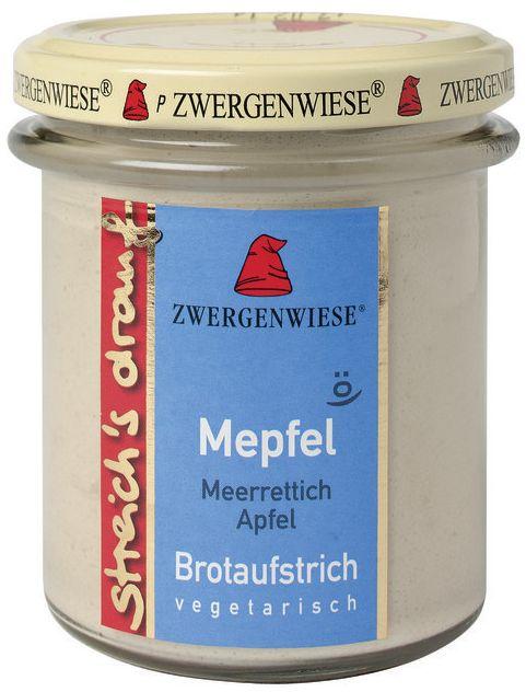 Étalez-le - Mepfel (raifort-pomme) bio Zwergenwiese 6x135g