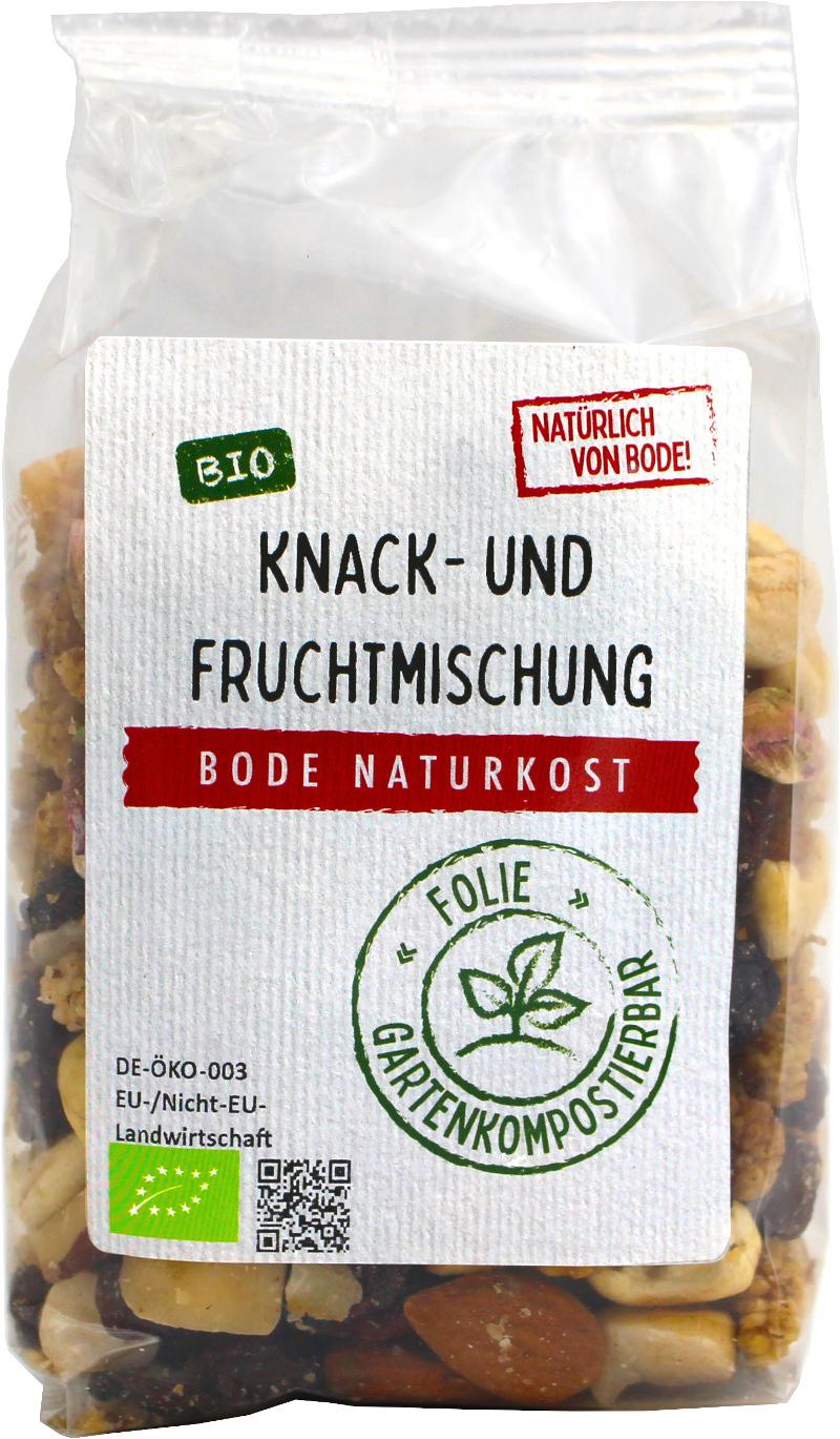 Mélange de fruits et de noix bio, sachet compostable 6x175g