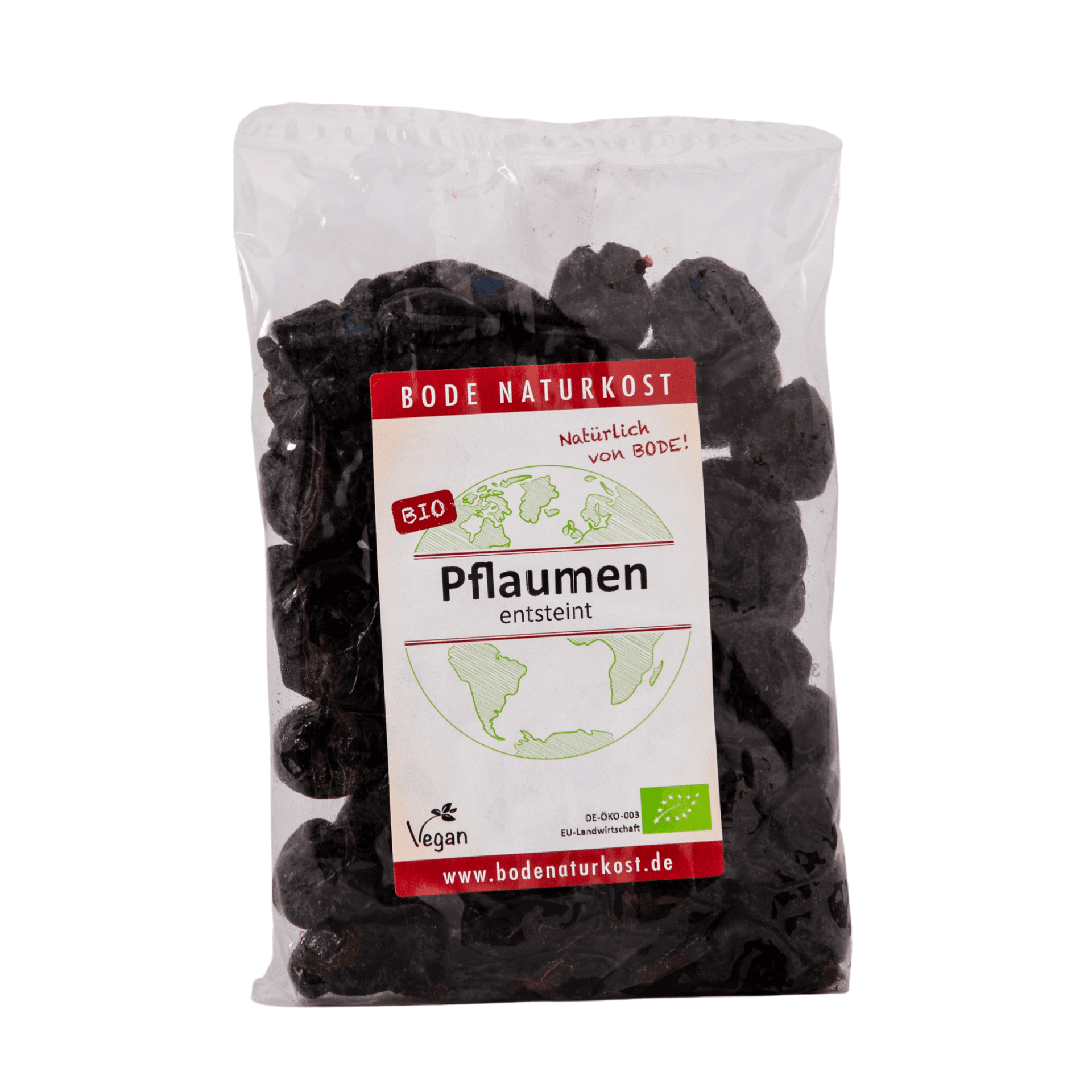 Pruneaux dénoyautés 30/40 Biologique 6x500g