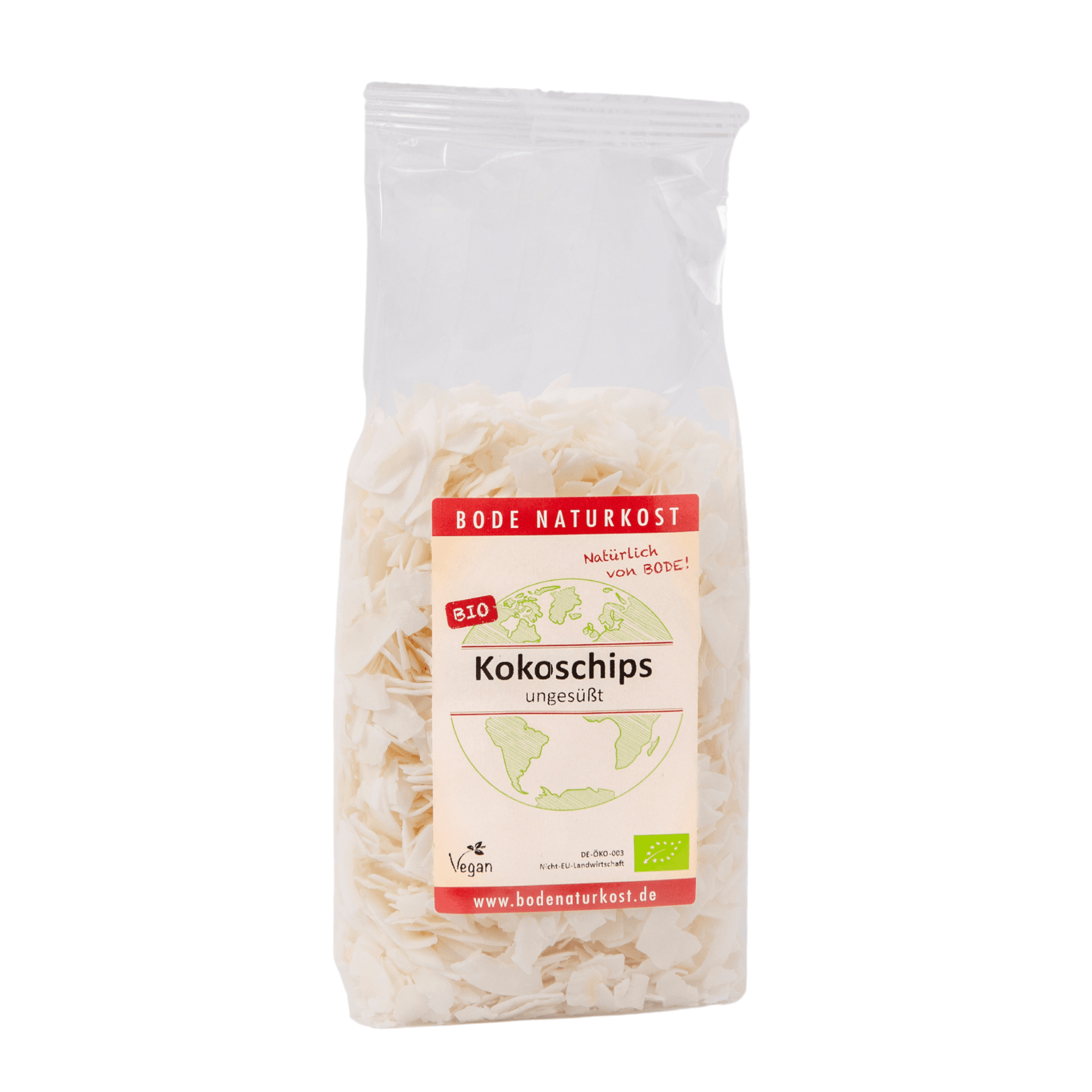 Copes de noix de coco crues non sucrées bio 6x250g