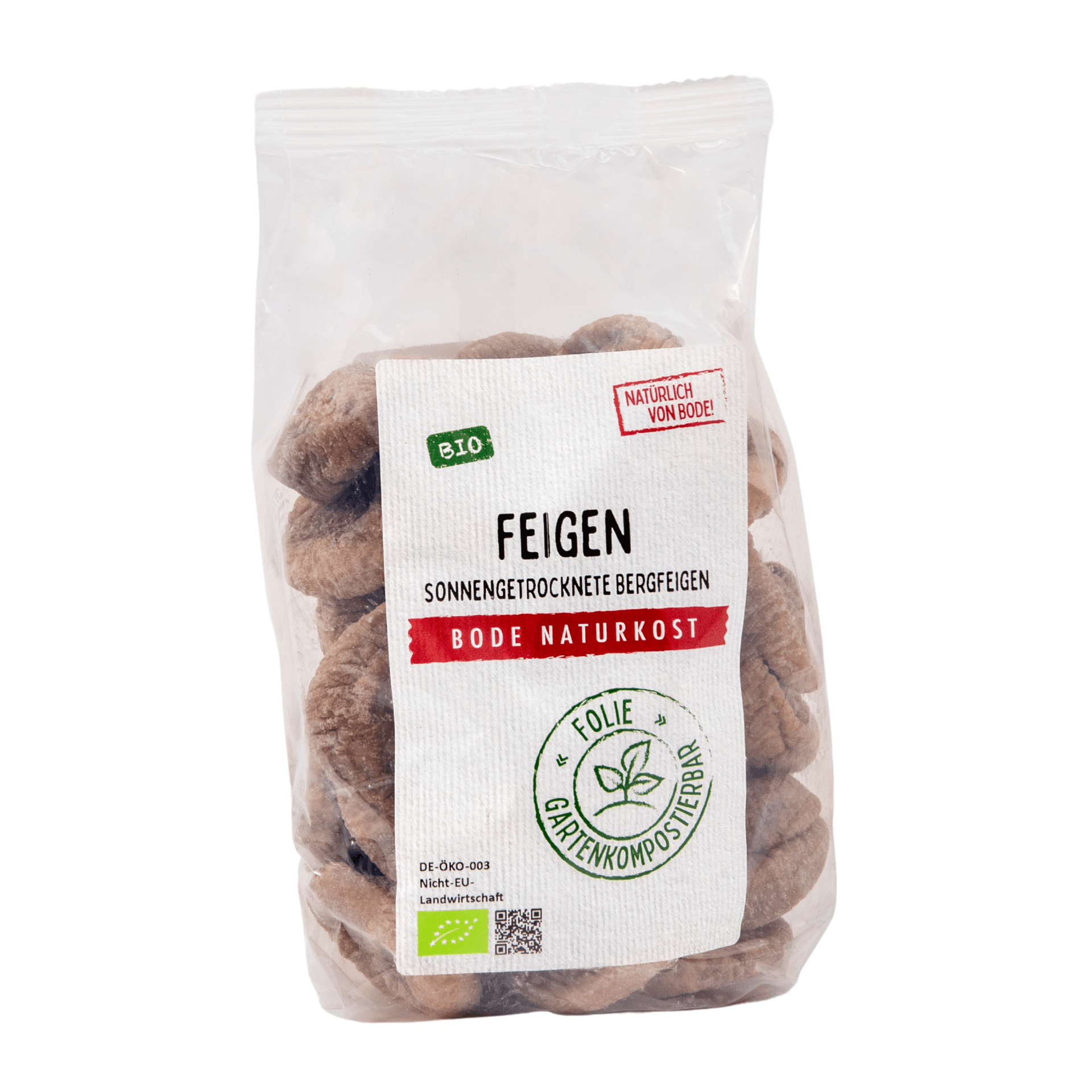 Figues bio, sachet compostable 6x500g