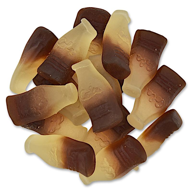 Bonbons gomme Cola en bouteille (sans gélatine) bio 2x3kg Sac dans Carton Bananeira