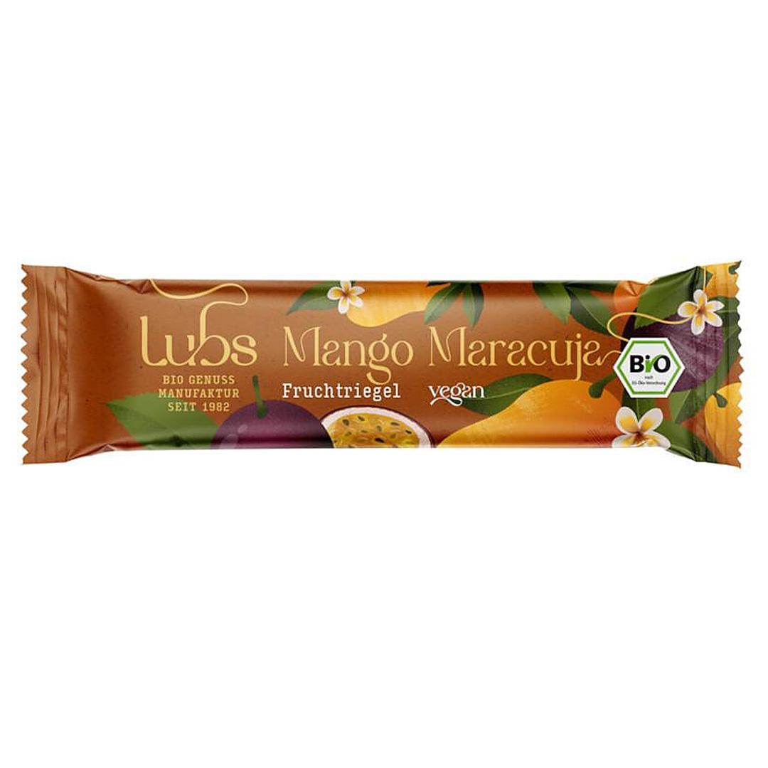 Barre aux fruits Mango Maracuja bio Lubs 25x30g