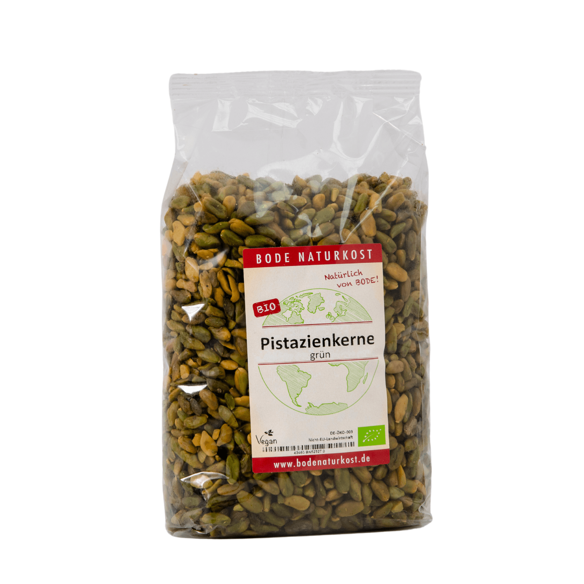 Noisettes de pistache vertes biologiques 1 kg