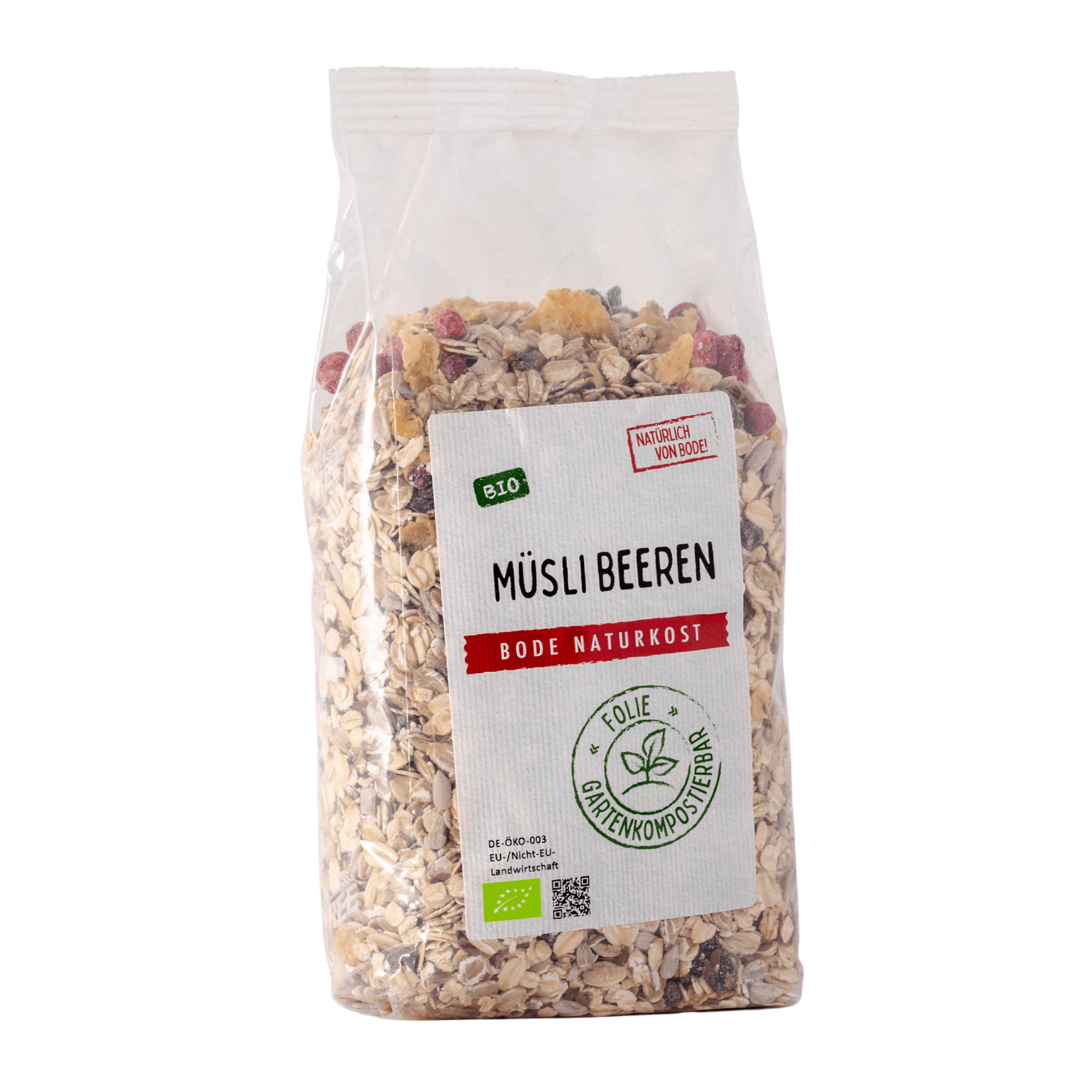 Müsli Baies Bio Sac compostable 6x500g