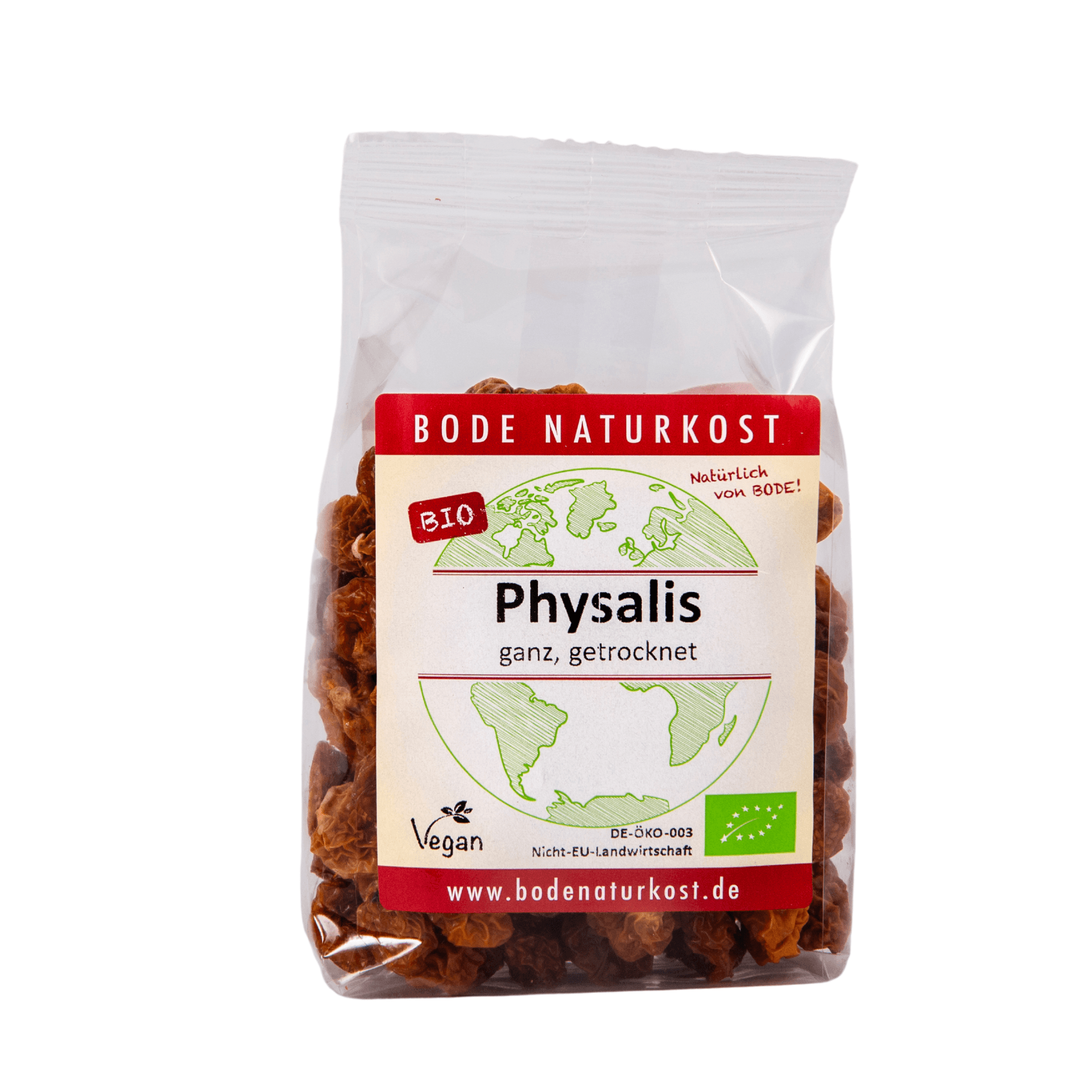 Physalis séchées entières bio 6x125g