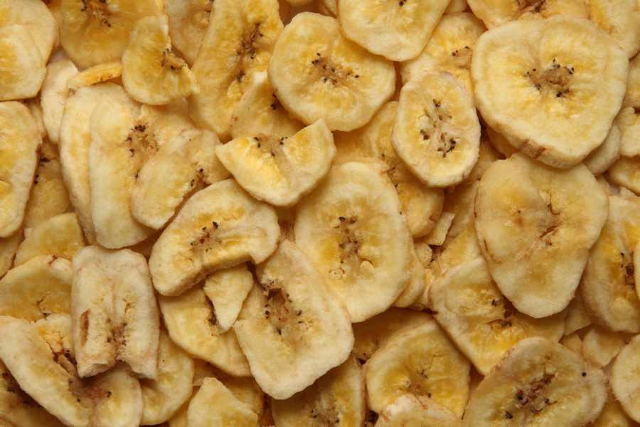 Chips de banane non sucrées bio 6x250g