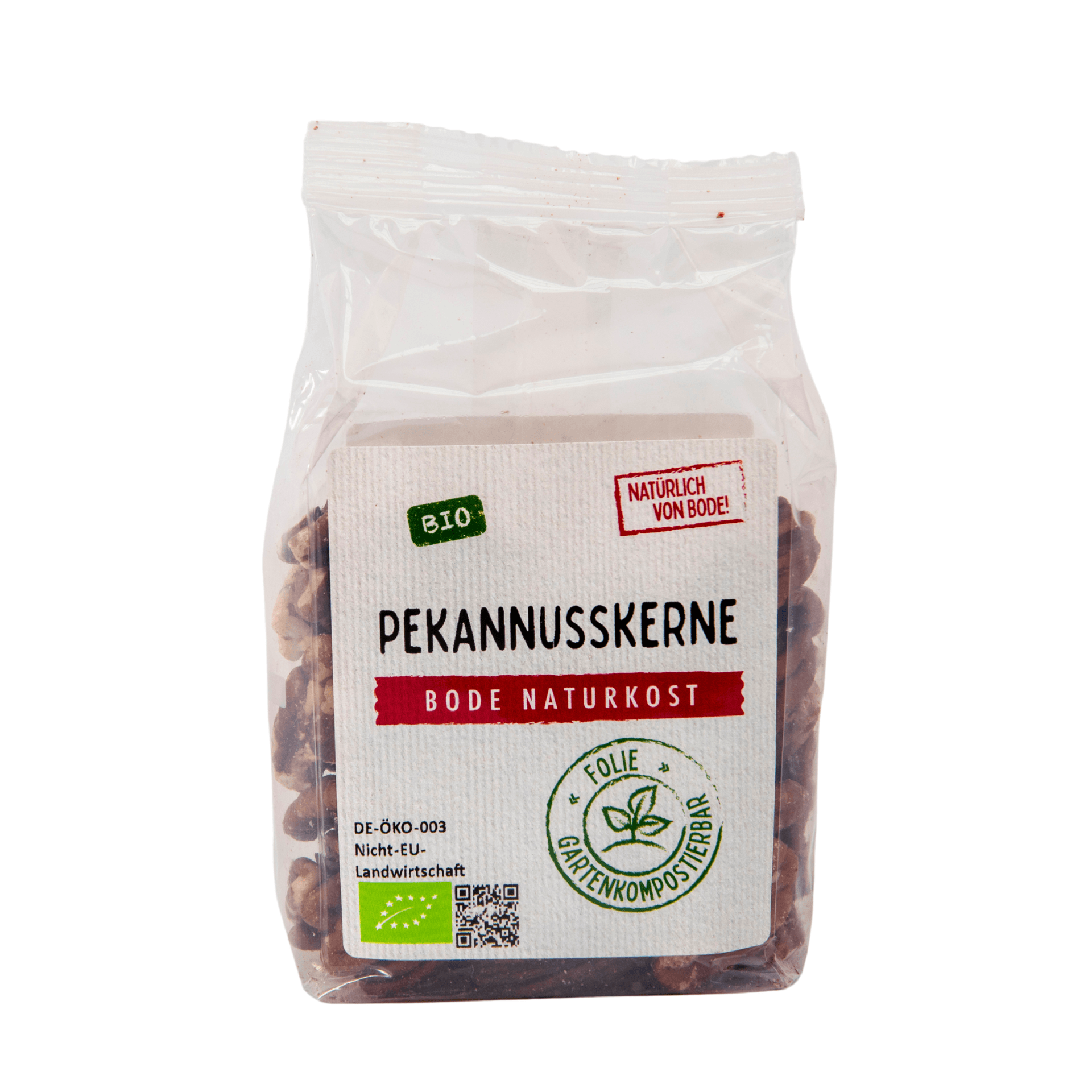 Noix de pécan bio, sachet compostable 6x100g