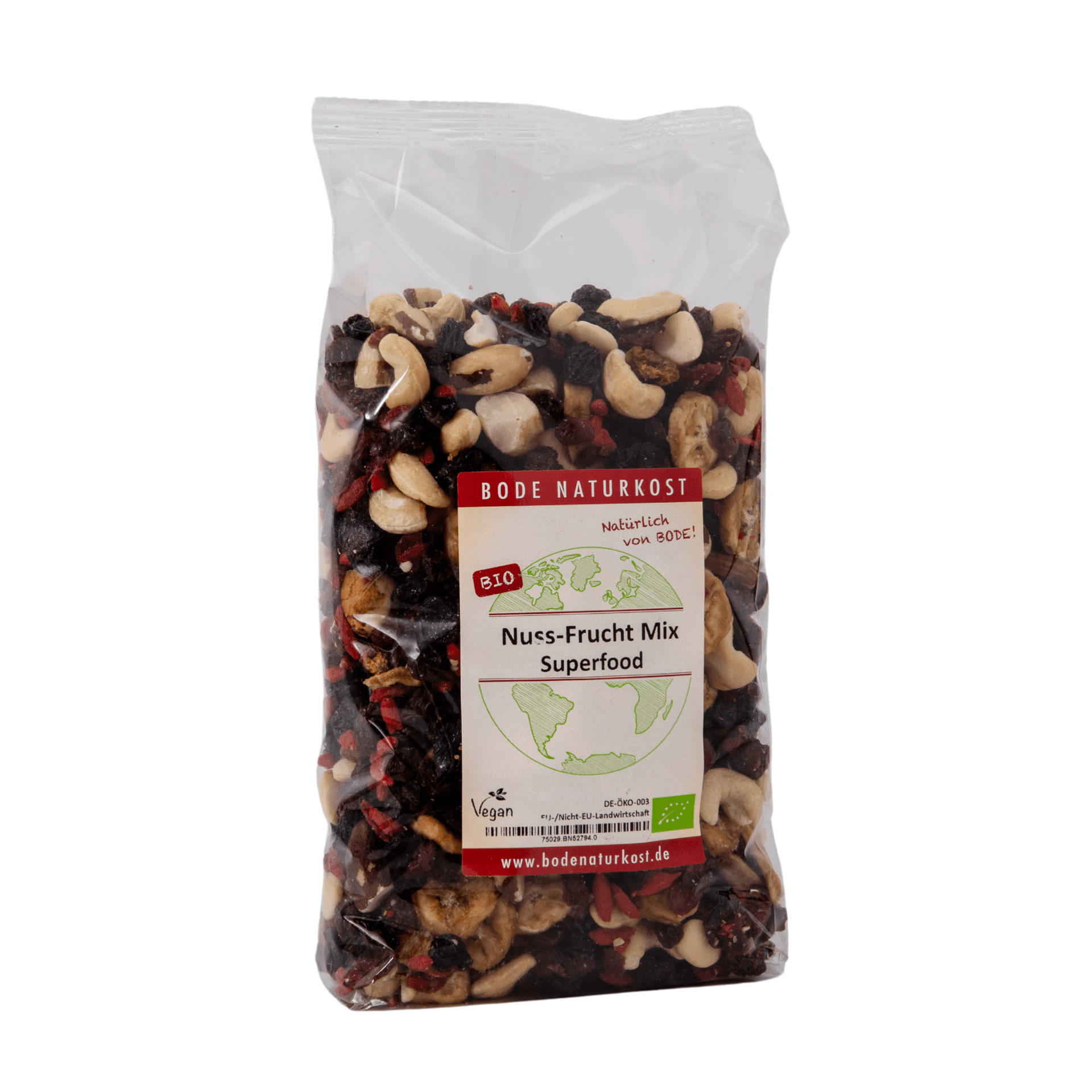 Mélange de fruits et de noix Superfood bio 1kg