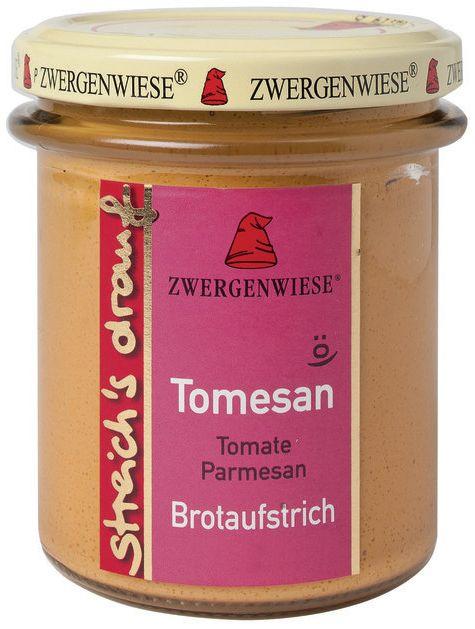 Étalez-le - Tomesan (Tomate-Parmesan) Biologique Zwergenwiese 6x160g