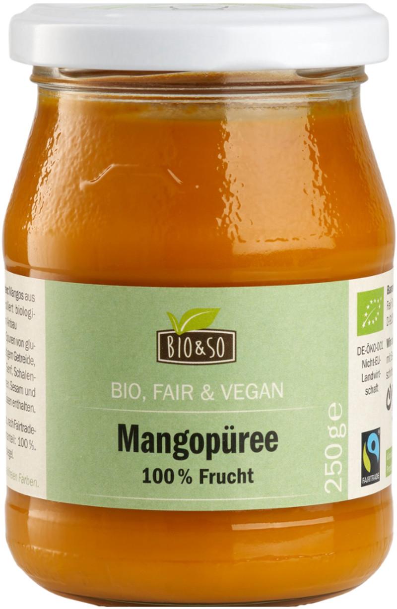 Purée de mangue bio Biologique&Solidaire 6x250g