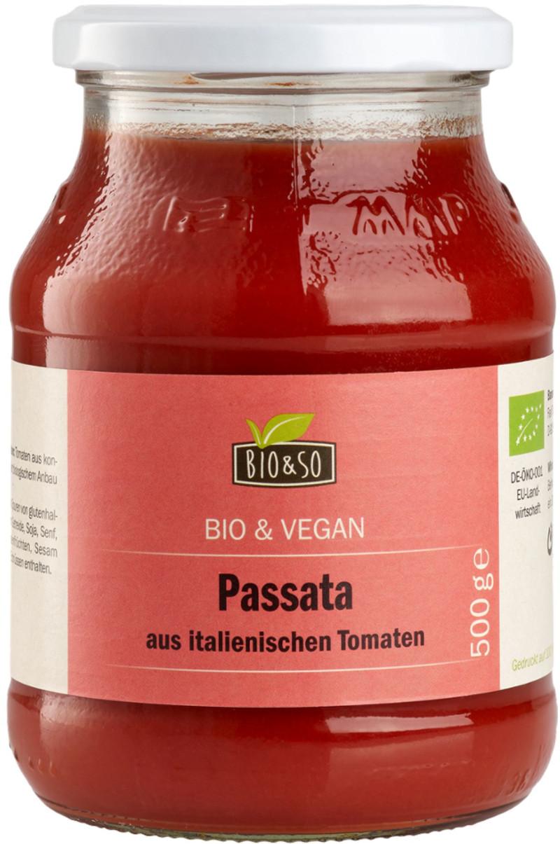 Passata de tomates biologiques Bio&So 6x500g