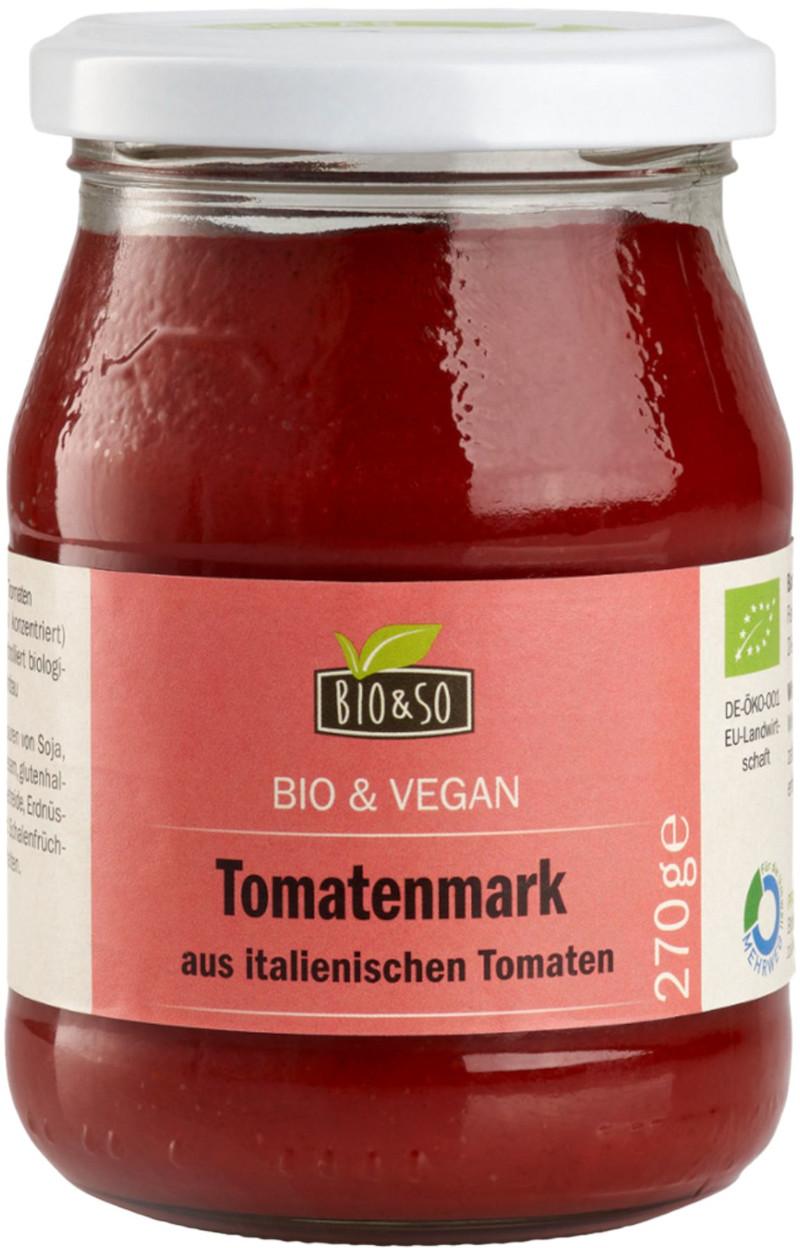Concentré de tomates Biologique Bio&So 6x270g