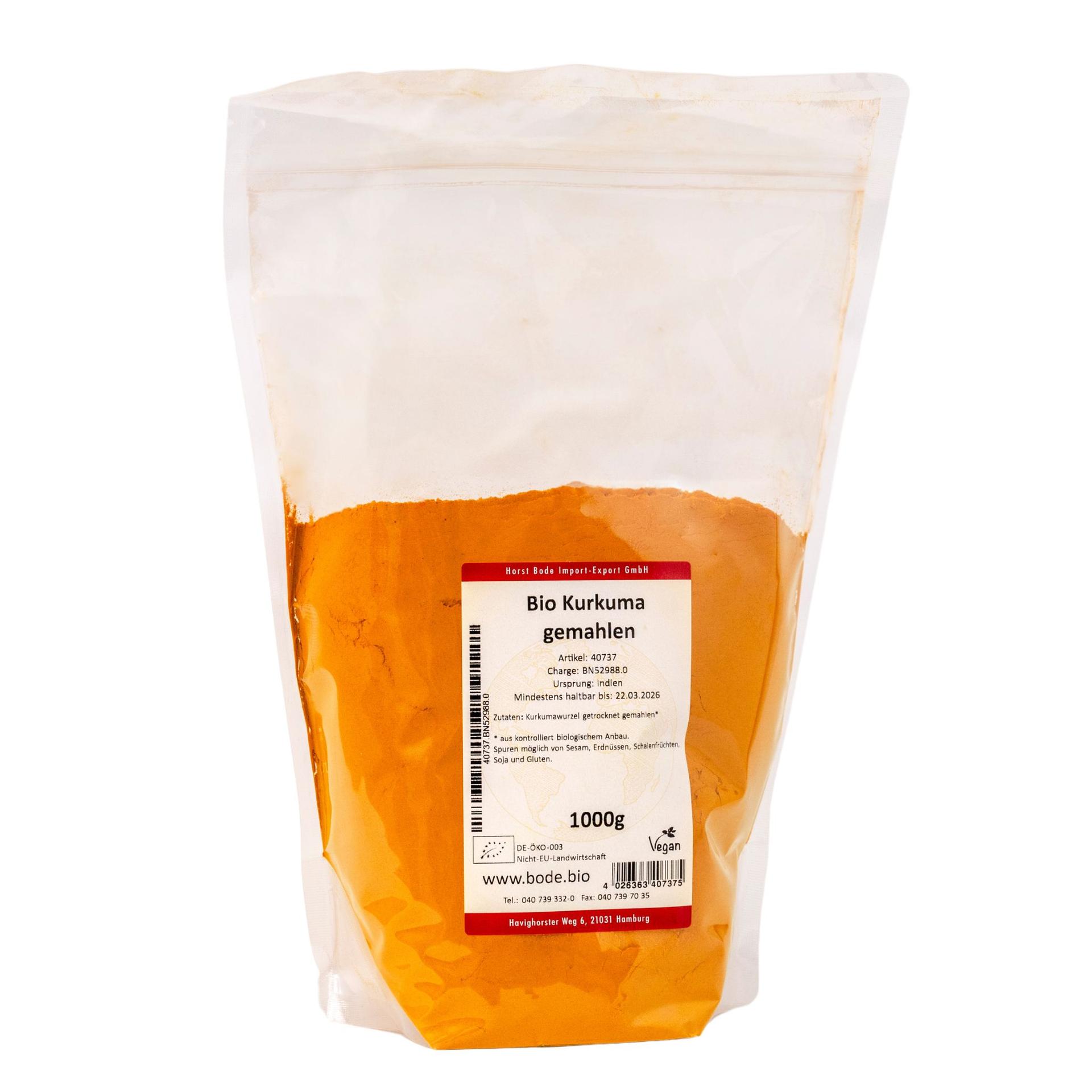 Curcuma moulu bio 1kg