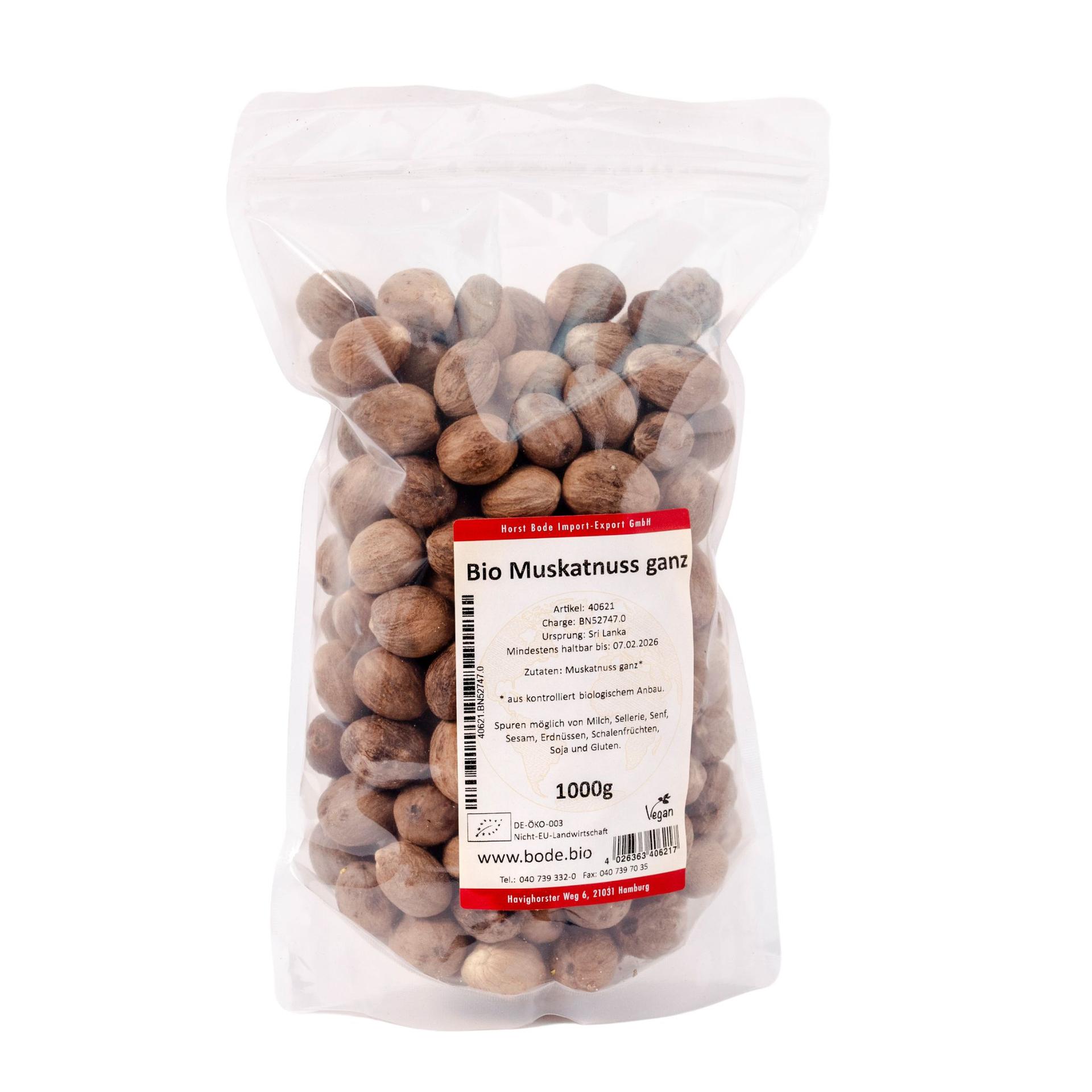 Muscade entière bio 1kg