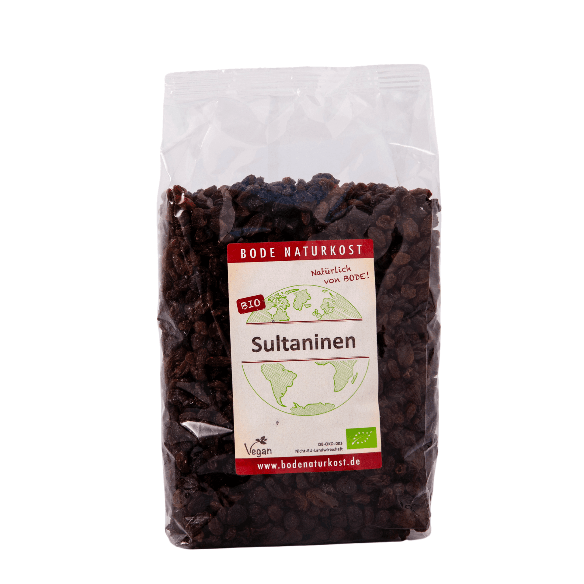 Raisins Sultanine Biologique 6x1kg