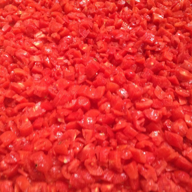 Morceaux de tomates bio en boîte de 12x400g, ATG 12x240g Biologique
