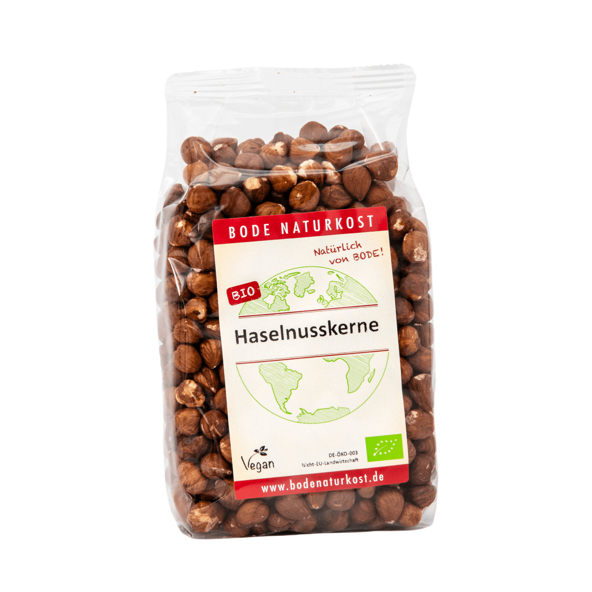 Noisettes entières décortiquées bio 6x500g