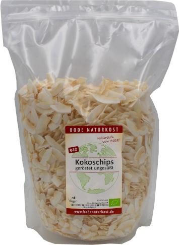 Copes de noix de coco grillées non sucrées 800g